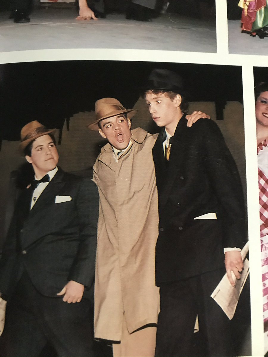 jimmydsmith1975's tweet photo. Itโs world theatre day! And the end of theatre in our schools month. So what better than to celebrate with a few pics where it all started with me. #tios21 #its #troupe1084 https://t.co/0ajVVu5xbw