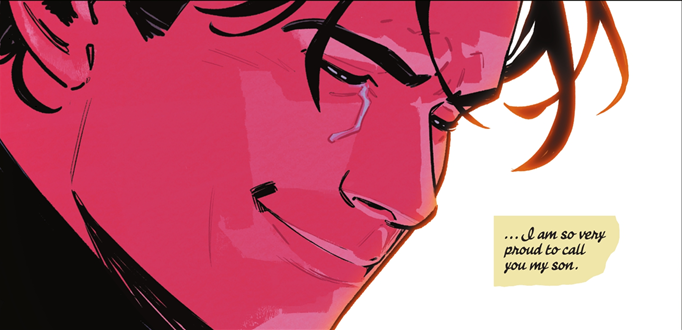 ConnorRyan94's tweet photo. Just realised I never posted my #PanelOfTheWeek from @DCComicsPodcast #245!
Of course it's from Nightwing #78 by @TomTaylorMade, @Bruno_Redondo_F, @fxstudiocolor and Wes Abbott. 
Of course it's this entire 2 page spread that had me crying, but to summarise in a single panel... https://t.co/IyheXxbbPP