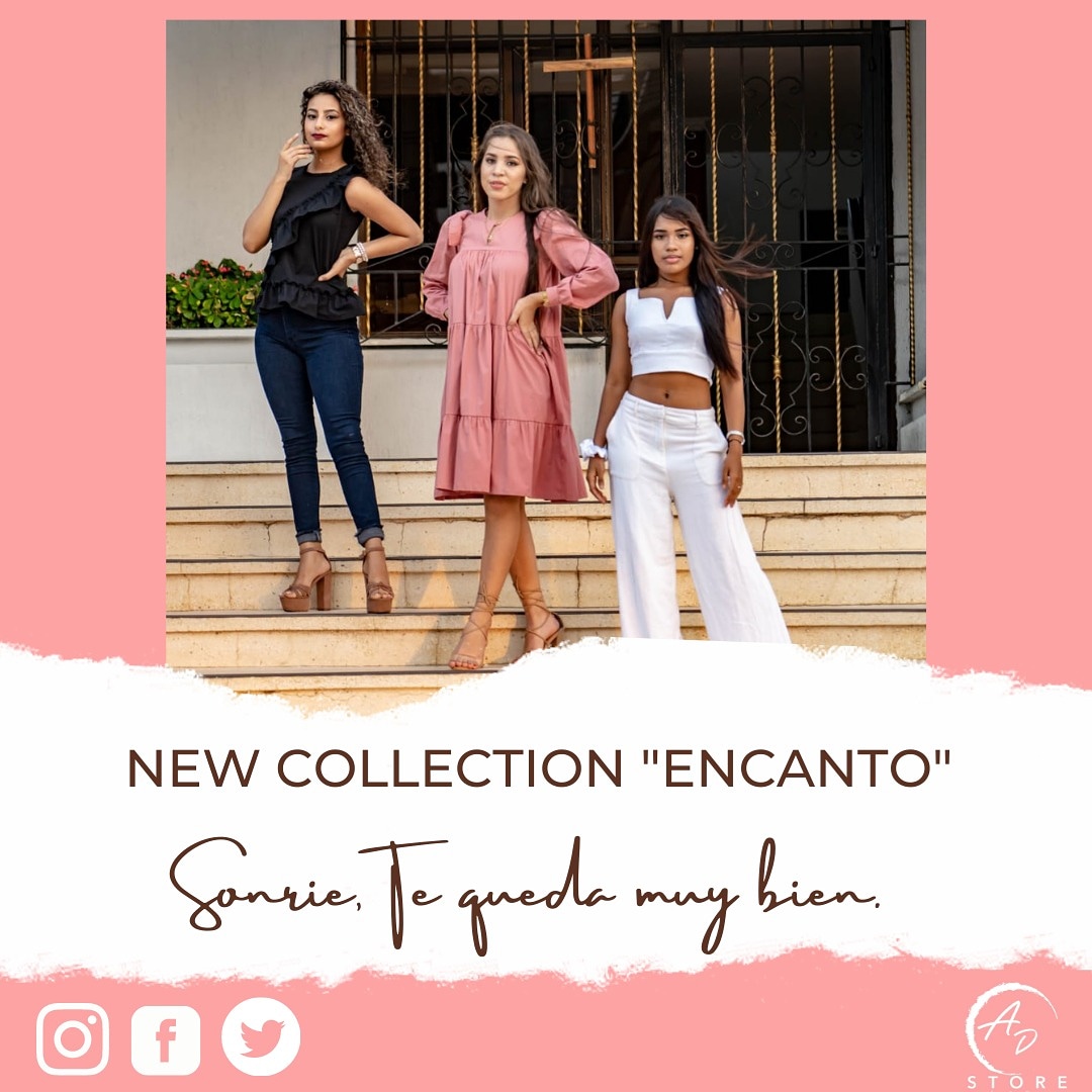 ADStoreOficial's tweet photo. Da Inicio AD-Store con su colección "Encanto"
Sonríe, Te queda muy bien.
.
.
.
.
#inauguracion #colletction #ropafemenina #mujeres #moda #modelos #colombia #barranquilla #soledad #tops #vestidos #blusas #encanto #glamour #estilo https://t.co/OnvLEbzbkC