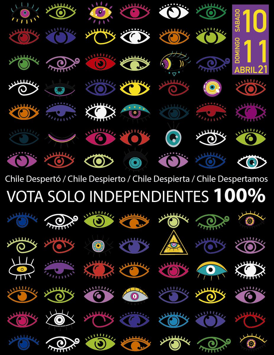 giovytapia's tweet photo. @SungYoung_Yun #ListaH #H2 Este 10y11 Abril VOTA SOLO 100% INDEPENDIENTES... Chile sigue despertando. https://t.co/fmN6sdX5fg