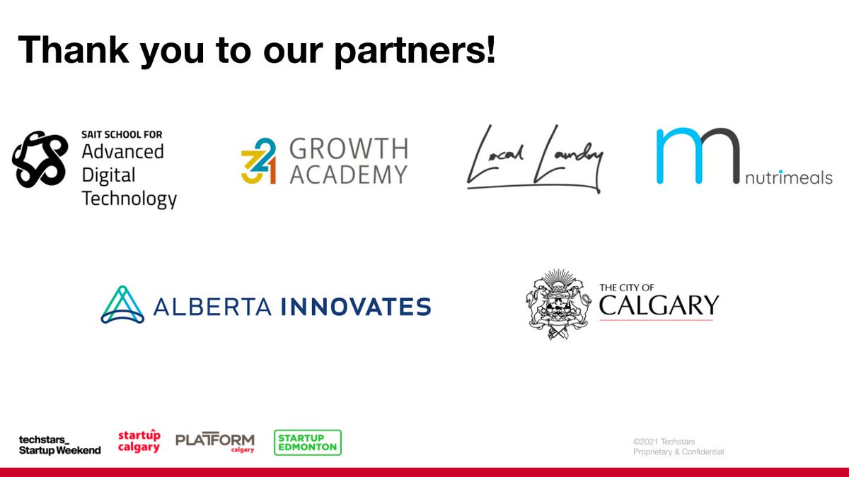 PlatformCalgary's tweet photo. And the first night of @Startupweekend is a wrap! A massive thank you to all our partners and funders for making this weekend a reality. We’ll see you bright and early tomorrow for a new day of innovation and creation. #SWAlberta #startupyyc #yegtech https://t.co/0okYfuhEuP