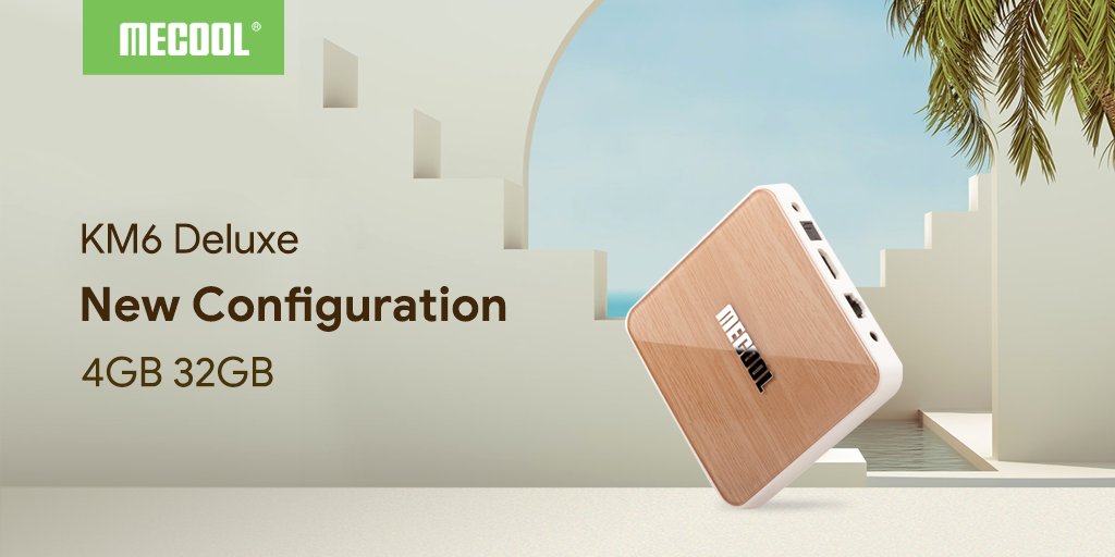 Mecooltvbox's tweet photo. 👏👏New Arrivals: MECOOL KM6 has added a New Configuration 4GB RAM 32GB ROM. Is this the one you are waiting for?
Shop Link 👉https://t.co/X7bhBt3miQ
Special Coupon for MECOOL Fans: FB0327
#tvbox #TVBOX4K #MECOOL #MECOOLKM6 https://t.co/a7dcaAy0Kn
