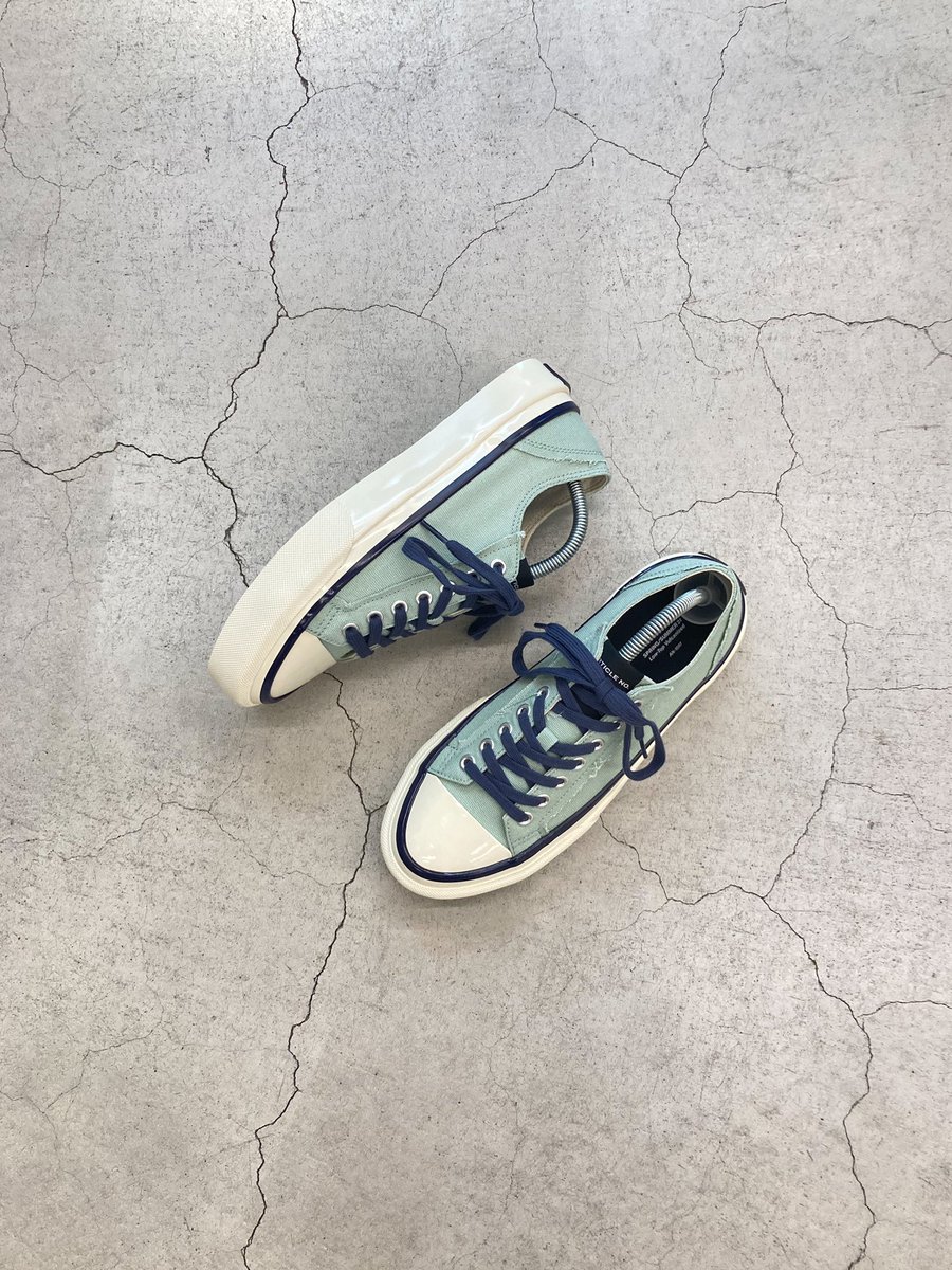 MT_HARAJUKU's tweet photo. <ARTICLE NO.>

1007 LO-CUT VLCNZD 2
color: Lime, Black
22,000円(tax in)

#articleno
#monkeytime
#beautyandyouth
#unitedarrows https://t.co/qy85LqMdRJ