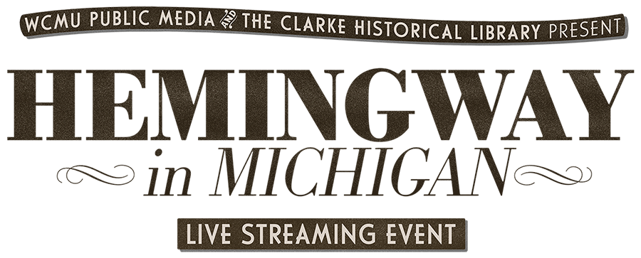 Clarke_Library's tweet image. NEXT WEEK (3/31) WCMU and Clarke Historical Library bring to you documentary co-producer Lynn Novick and local Hemingway experts to discuss the documentary, which will air on WCMU April 5-7. Learn more at:
 wcmu.org/hemingway/