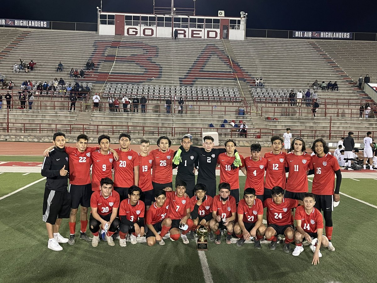 Luis Ruben Alarcon (@odphiruben) on Twitter photo It is my pleasure to announce <a href="/futbolbelair/">⚽️ Bel Air Boys Soccer</a> is your 2021 5A Bi-District Champions!!! <a href="/YsletaISD/">Ysleta ISD</a> <a href="/BelAirHigh/">Bel Air HS</a> <a href="/Fchavezeptimes/">Felix Chavez</a> It is my pleasure to announce <a href="/futbolbelair/">⚽️ Bel Air Boys Soccer</a> is your 2021 5A Bi-District Champions!!! <a href="/YsletaISD/">Ysleta ISD</a> <a href="/BelAirHigh/">Bel Air HS</a> <a href="/Fchavezeptimes/">Felix Chavez</a>