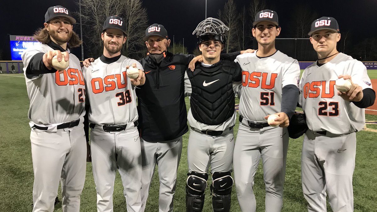BeaverBaseball's tweet photo. Combo no-no. #GoBeavs https://t.co/HLwVA9x7je