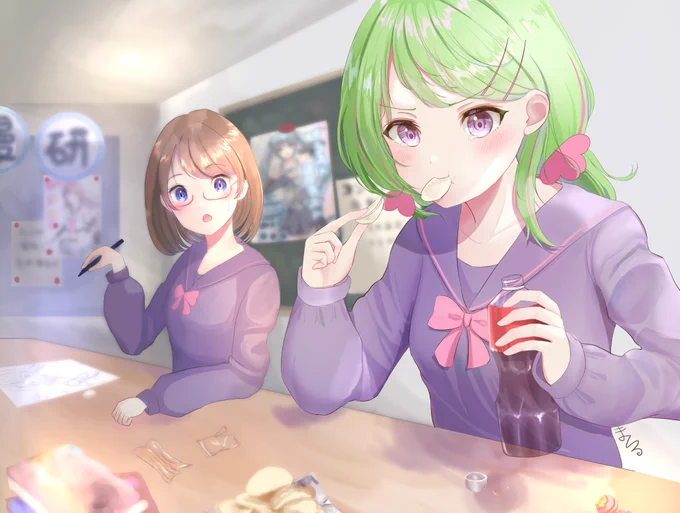 やけ食いその①

#失恋ちゃん髪を切る 