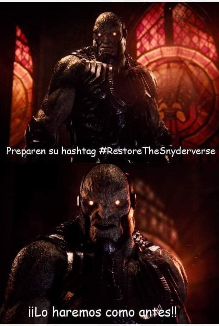 Slifer07464172's tweet photo. Lo haremos como antes
#RestoretheSnyderVerse https://t.co/NjDXxjoYTO