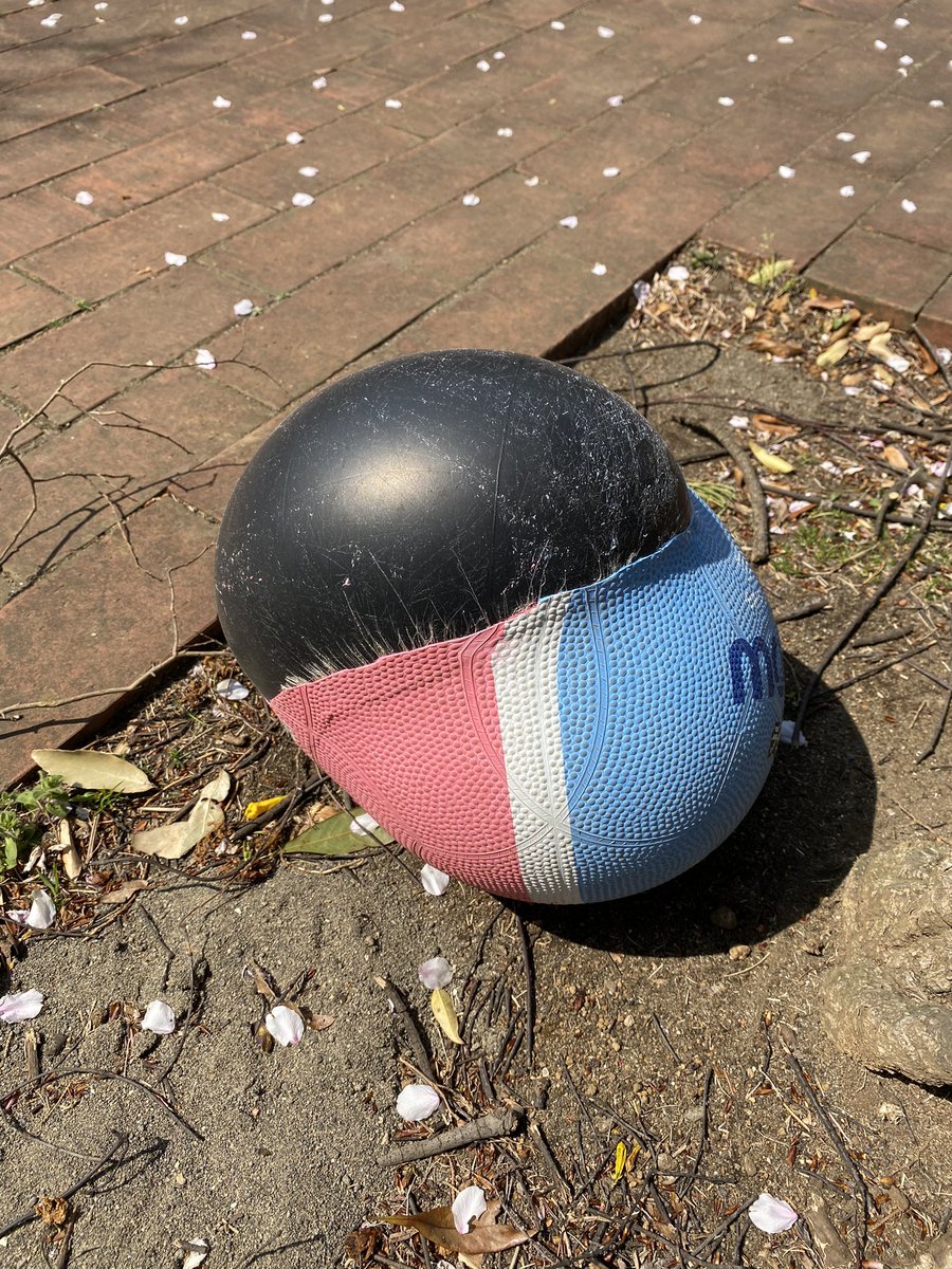 突然ボールに裂け目ができて中から何かが膨らんで出てきてなんか怖い これ子供の頃は不気味だった Togetter