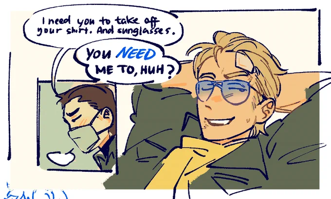 kaz stop teasing your medic challenge 