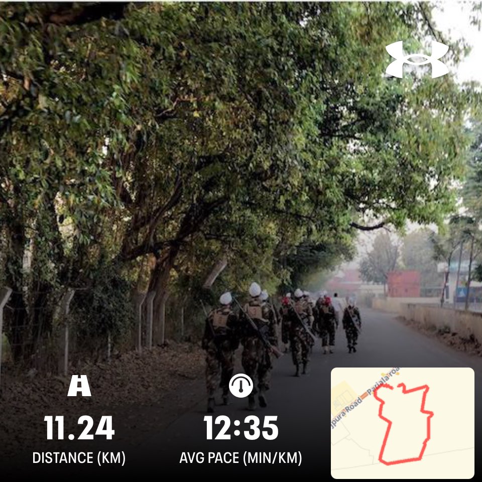 VarinderKhosa77's tweet image. Saturday Route march #CommandoTraining 👮‍♂️👮‍♂️