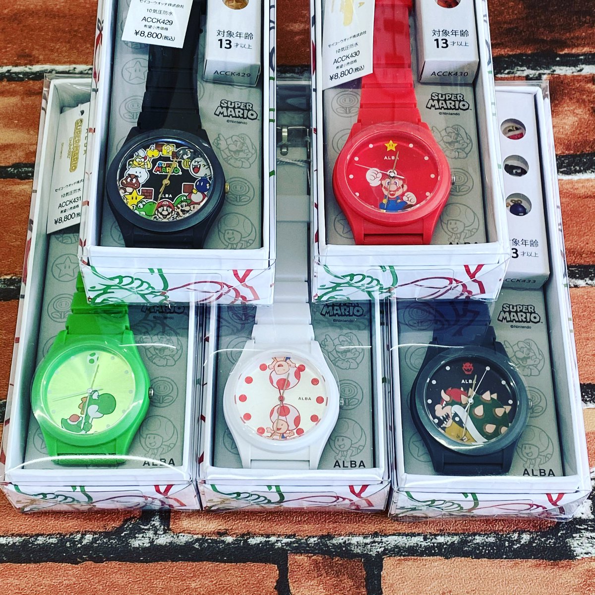 栗田時計店 宮城県涌谷町 公式 على تويتر 人気商品 Seiko Alba スーパーマリオブラザーズ 在庫補充しました 何気にヨッシーやクッパなど 今まで時計で出ていないキャラが人気です 涌谷 石巻 大崎市古川 大崎市 登米市 築館 栗原市 女川 仙台