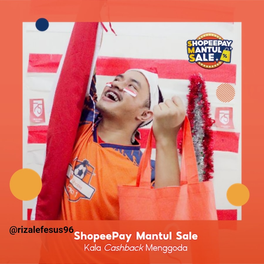 tegarlah25's tweet photo. Waktunya #ShopeePayMantulSale 

Kita bisa nikmatin Gratis Ongkir RP 0 , ShopeePay Deals Rp1, serba seribu plus dapetin Cashback sampai 100% loh! 

Jangan lupa pasang pengingat ya, biar nggak ketinggalan!!!

@ShopeePay_ID

#LombaFotoSMS
#ShopeePayMantulSale https://t.co/9xlqJH0YBj