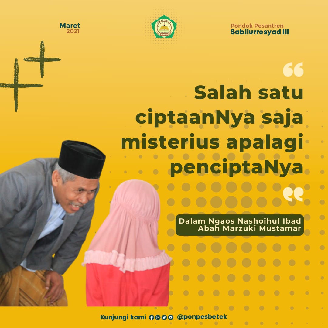 Ponpesbetek's tweet photo. Salah satu ciptaan-Nya saja misterius apalagi penciptanya.
Follow Us !
@ponpesgasek @ngaos_abah
@ponpesweru @gasekmultimedia @ponpes_sabros5 @phqbtk3 @huffadz_gasek
_____
#ponpesgasek #ngaosabah #ngaos #alquran #murottal #bacaquran #ayohijrah #qori #tilawah https://t.co/AnhS8OtpRv
