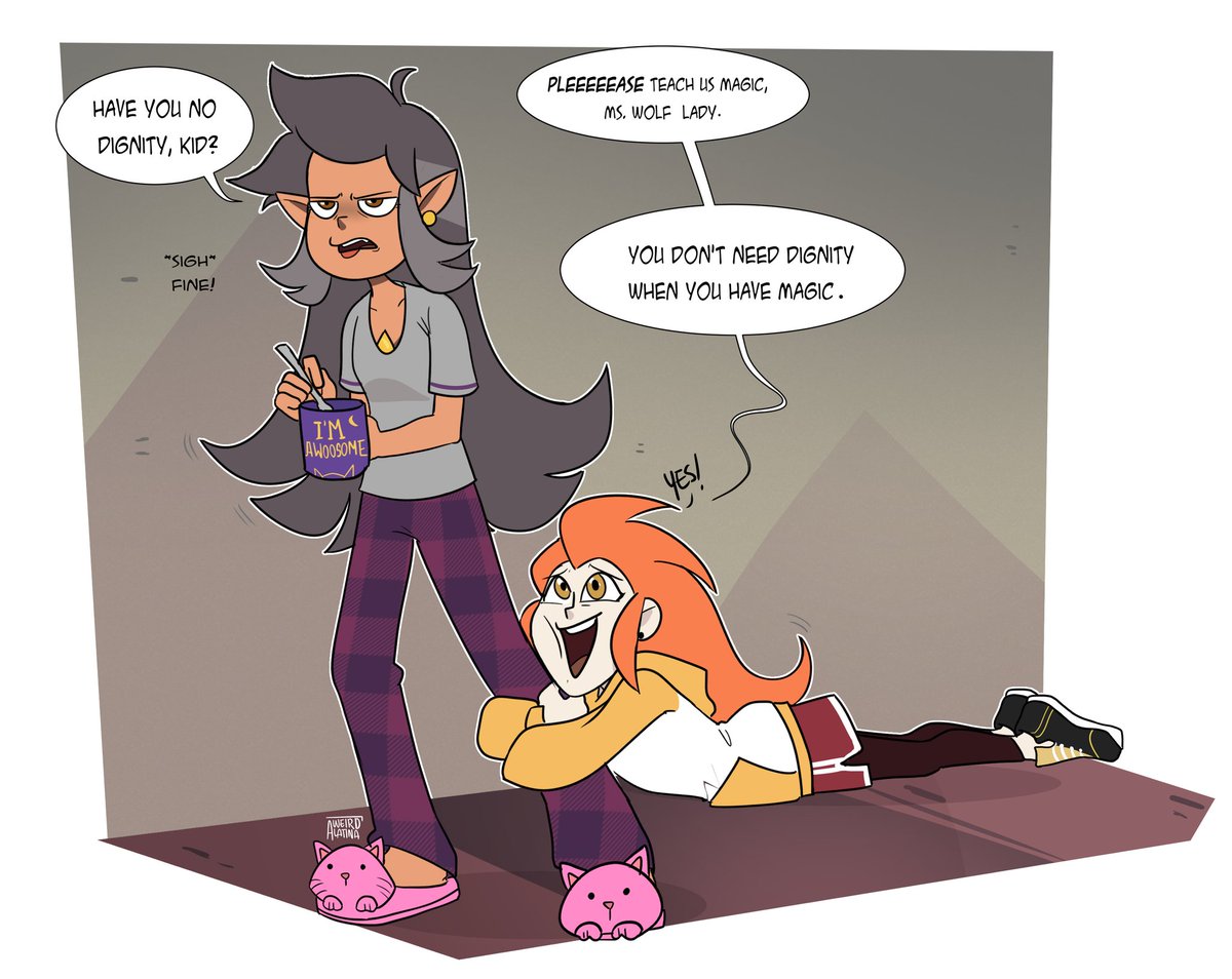 Dignity<Magic
#TheOwlHouse #TheOwlHousefanart #toh #LuzNoceda #Edalynclaethorne #tohEda #thewolfhouse #au #fanart