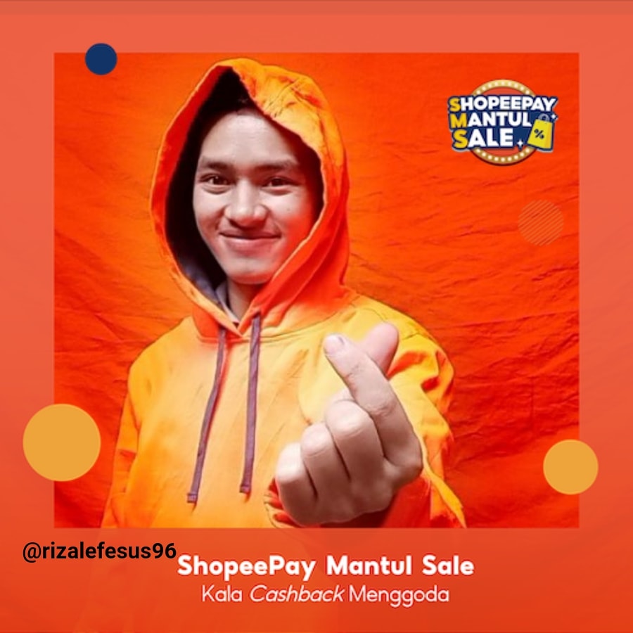 tegarlah25's tweet photo. ..
Waktunya #ShopeePayMantulSale 

Kita bisa nikmatin Gratis Ongkir RP 0 , ShopeePay Deals Rp1, serba seribu plus dapetin Cashback sampai 100% loh! 

Jangan lupa pasang pengingat ya, biar nggak ketinggalan!!!

@ShopeePay_ID

#LombaFotoSMS
#ShopeePayMantulSale https://t.co/RjcFXjB12s