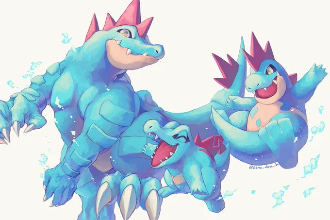 ?大好き?ワニノコ族❤️ 
