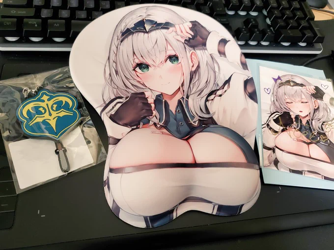 大胸筋きちゃ!やったー!#ノエル団長届いたよ 