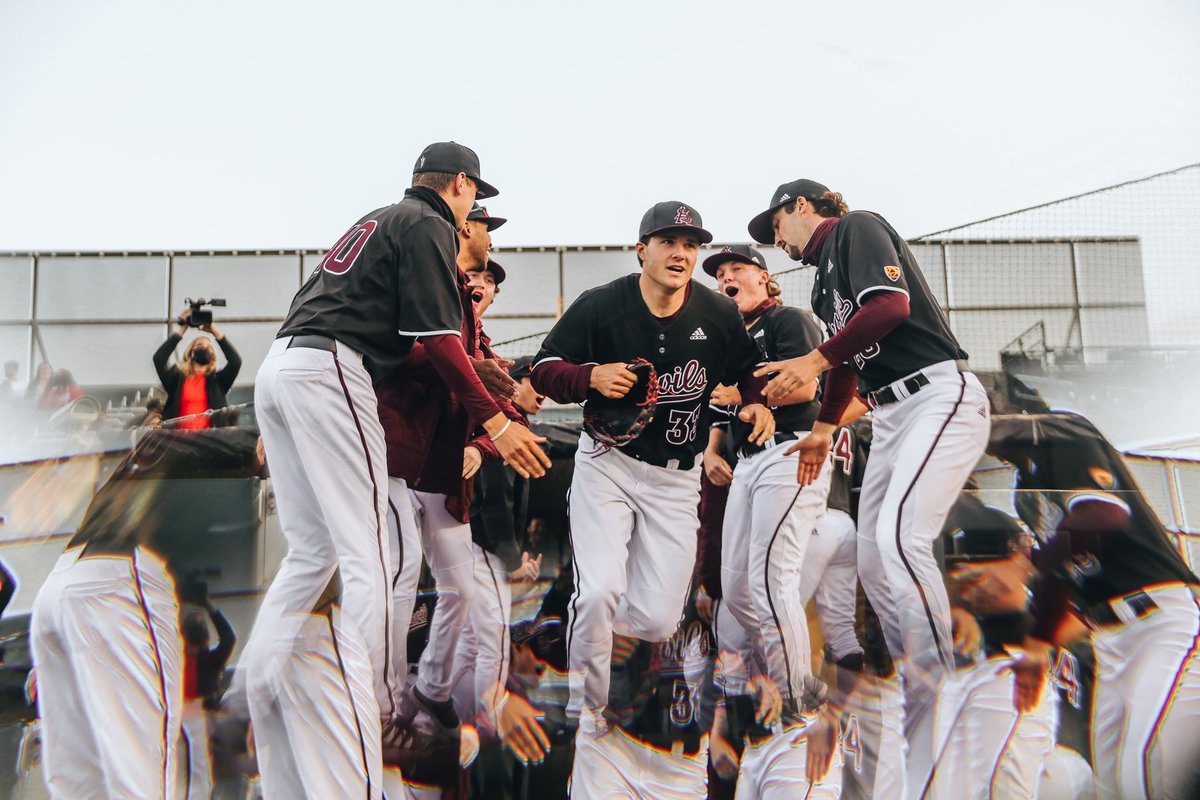 ASU_Baseball's tweet photo. Like a Brock. What a night from the true freshman.

His first career start is one to remember. 

👍 6.2 IP
👍 0 R
👍 5 K
👍 0 BB https://t.co/kmhDn4TnXv