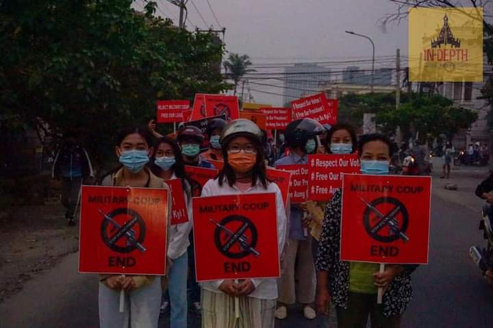 Mandalay’s economics, computer family and Engineering Strike joined together to protest against military coup. People never give up to fight for democracy.

ANTIFASCIST REVOLUTION

#AntiFascistRevolution2021
#Mar27Coup
#WhatsHappeningInMyanmar