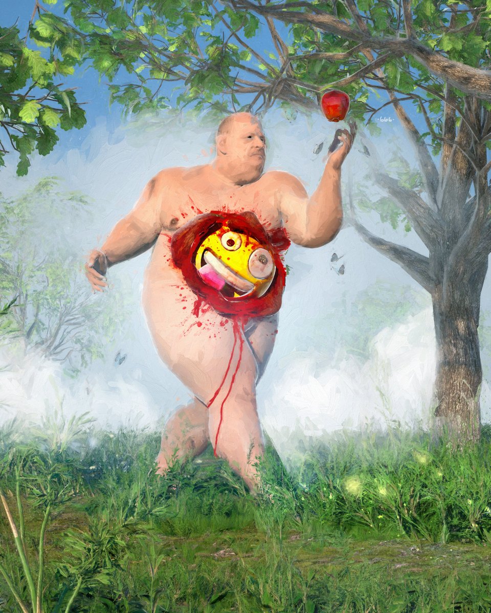 beeple's tweet photo. GARDEN OF MEME https://t.co/0mmgGqrGLv