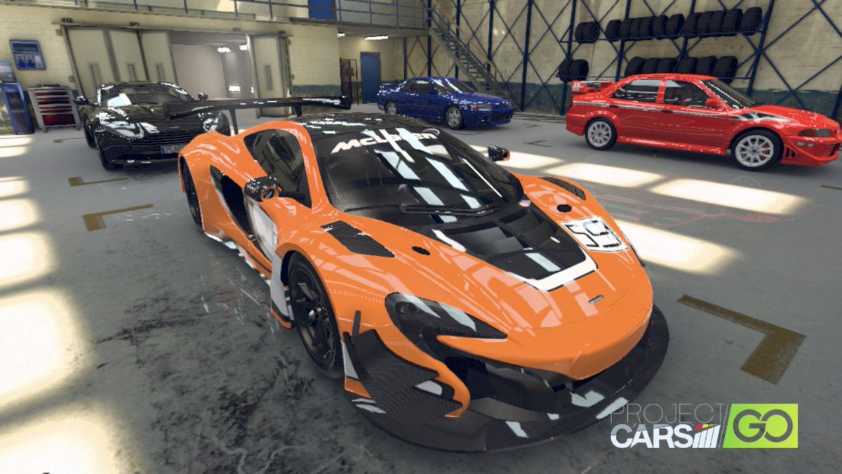HIDA10515's tweet photo. マクラーレン650S GT3納車
#ProjectCARSGO
#PCARSGO
#Dänのガレージ https://t.co/AByv4EjENd