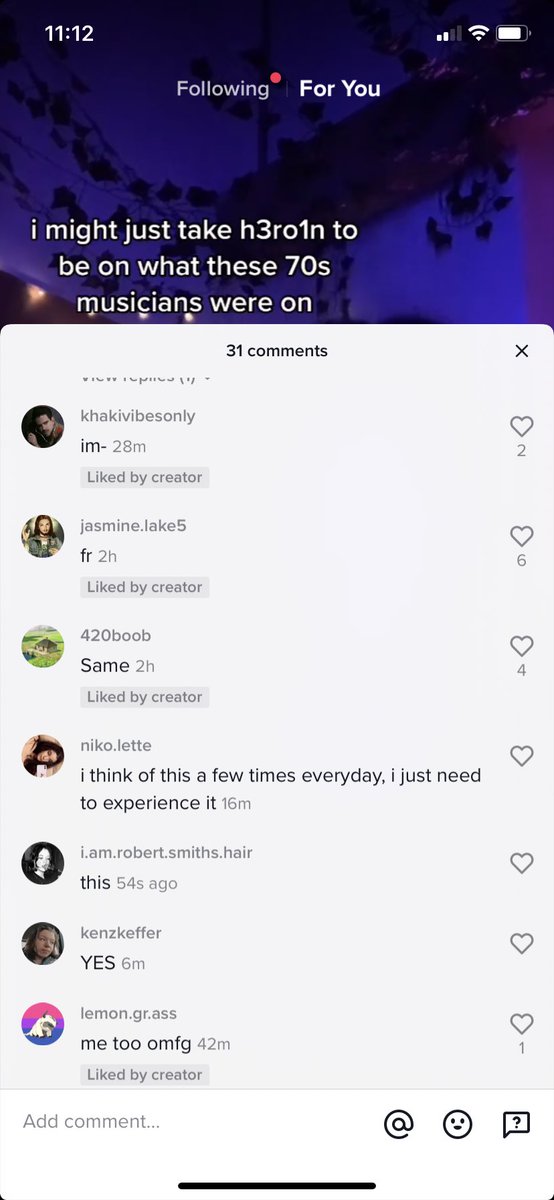 why would you even joke about this ? like you clearly saw what it did to all of the musicians and that it wasn’t just a chill little drug... y’all are so weird