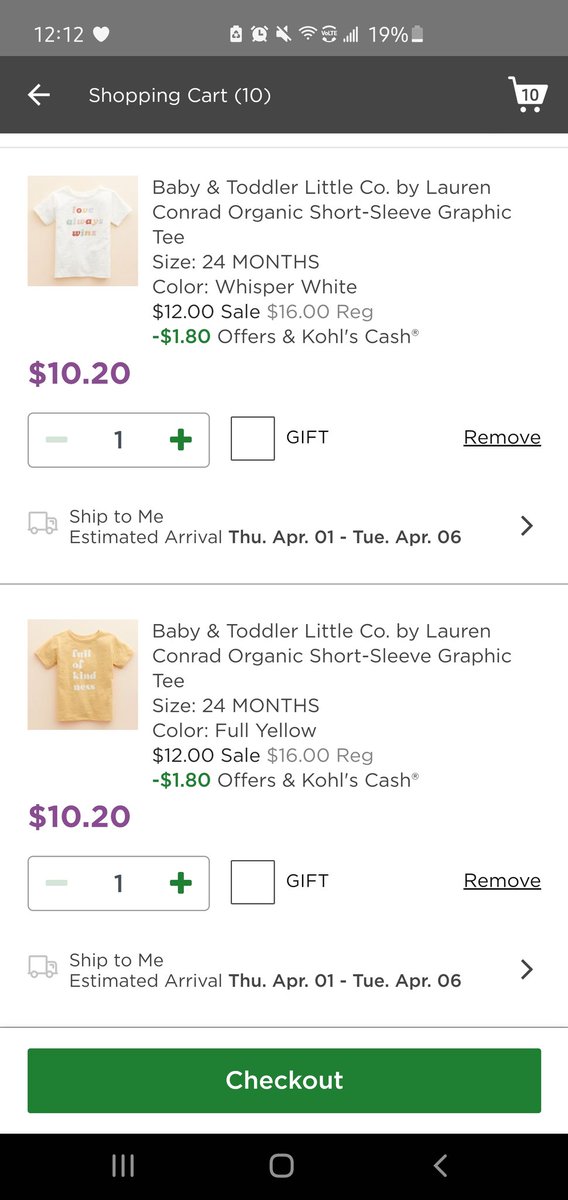 mushroommamaa's tweet photo. SOMEONE POSTED ABOUT LAUREN CONRADS BABY LINE AT KOHLS AND GUYS!!! https://t.co/qx3UYr1A3Y