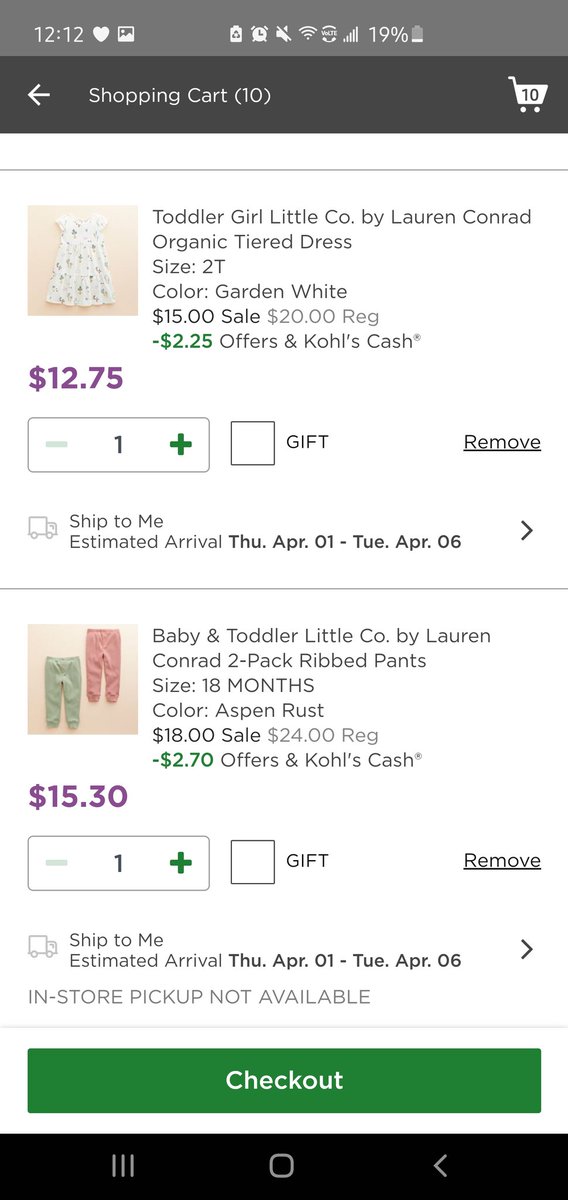 mushroommamaa's tweet photo. SOMEONE POSTED ABOUT LAUREN CONRADS BABY LINE AT KOHLS AND GUYS!!! https://t.co/qx3UYr1A3Y