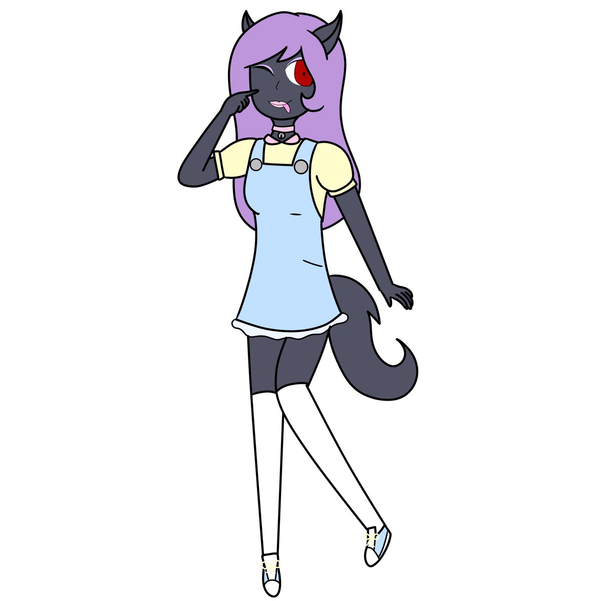 NyanpasuMaddie's tweet photo. Meet my monster high OCS for #Fromthedead
They're the triplet children of Cerberus! Sara (First) Bea (Second) and Rusty (Last)
Get it? like Cerberus? owo
I have a MH persona too! Imma post her later though https://t.co/WyvrMLvSR1