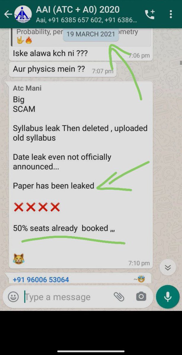 Garry29657483's tweet photo. There is a big scam in AAI ATC and AO exam
We are Aspirants who do a study for 10-11 hrs along with profession...but then this scams happened and India lost the real talent.
Scaring things about this exam
1. Syllabus upload then updated https://t.co/VixfabS6li