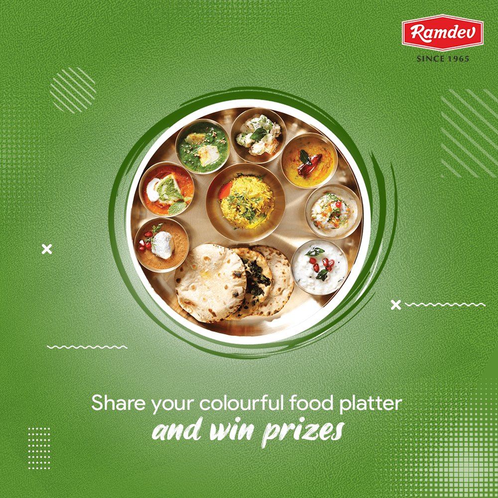 Ramdev_Food's tweet image. Contest Time - Kyuki Holi Hai! Cook, Click, Repeat. Share with us a colorful spread of your Holi special dishes. Lucky winners will receive Ramdev shopping vouchers! Last Date: 29 March 2021
#RamdevContest #RamdevMasala #IndianSpices #PremiumSpices #BlendedSpices