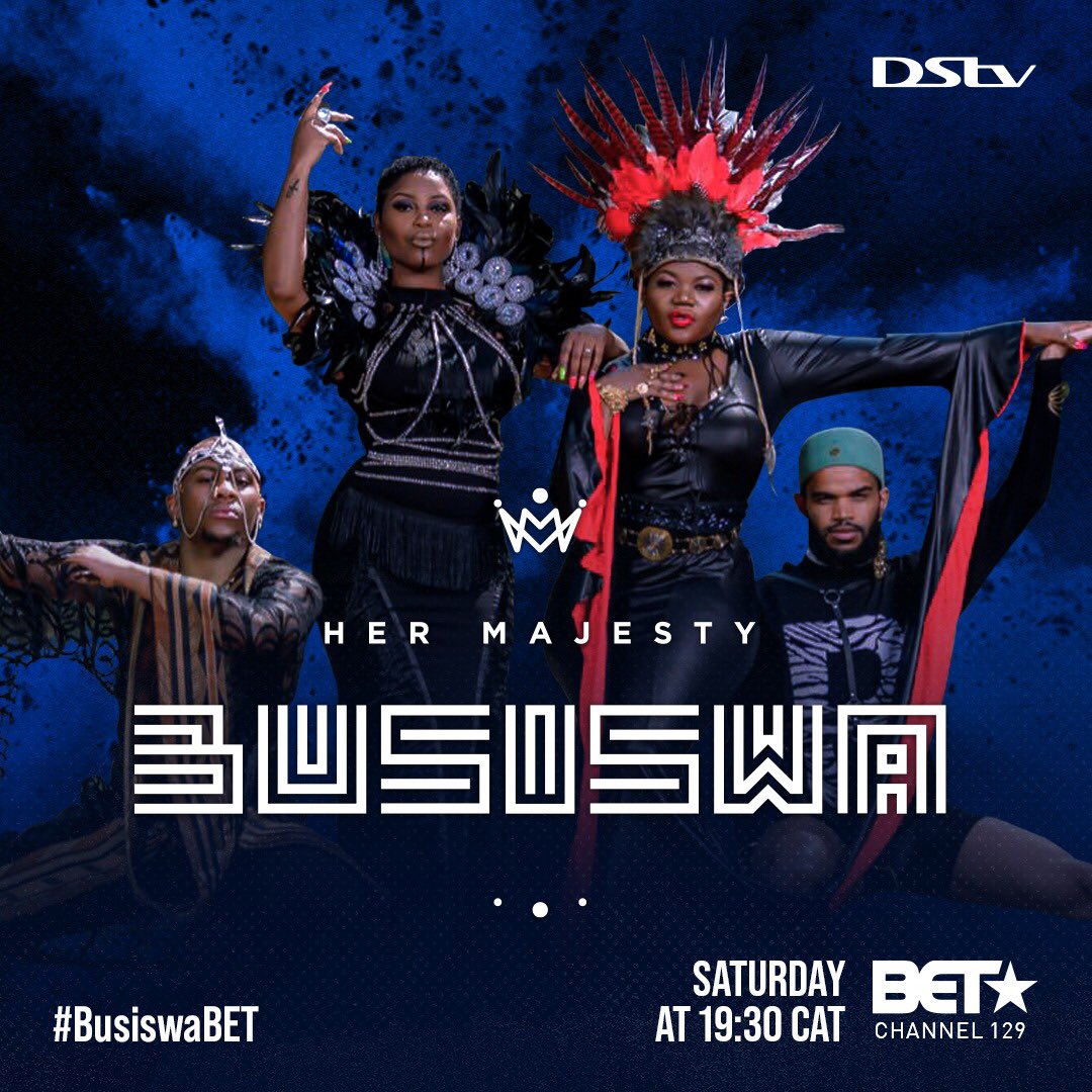 It’s a date get to see <a href="/busiswaah/">Her Majesty</a> &amp; her crew  TODAY at 19:30 CAT on <a href="/BET_Africa/">BET Africa</a> channel 129 
#BusiswaBET