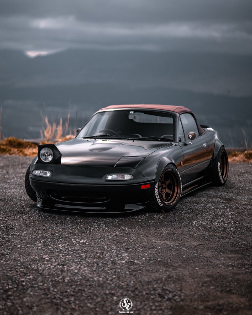 TopMiata's tweet photo. 🖤 @IZUHYU128 #TopMiata #JDM #Mazda #Miata #MX5 Photo by: @S_i___r_y_o___ https://t.co/owhaRkRX9n