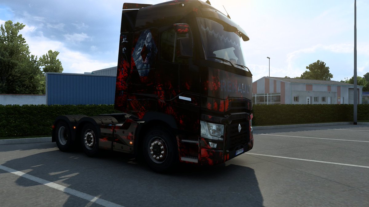 Lectraa37's tweet photo. My Renault Range T #lectraa #bestvtcever @RenaultTrucksCo @RenaultTrucksEs @SCSsoftware https://t.co/BcZfz86piy