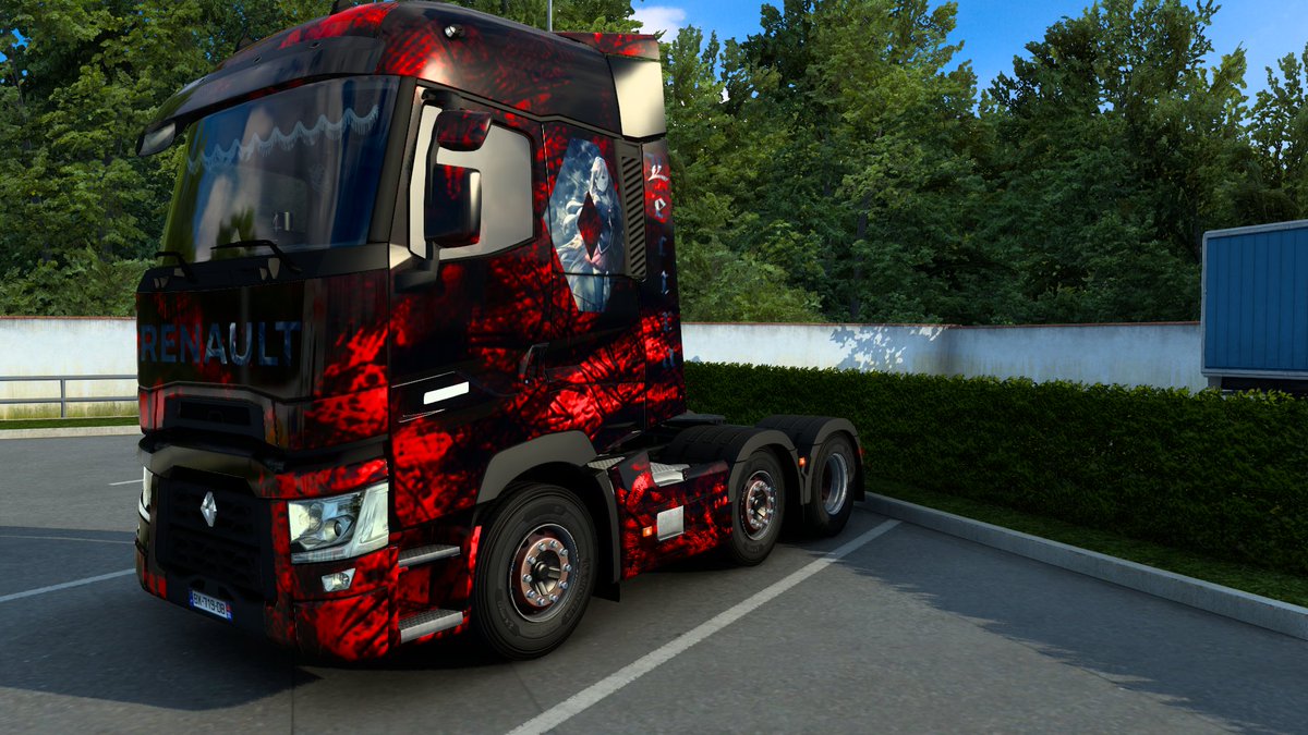 Lectraa37's tweet photo. My Renault Range T #lectraa #bestvtcever @RenaultTrucksCo @RenaultTrucksEs @SCSsoftware https://t.co/BcZfz86piy