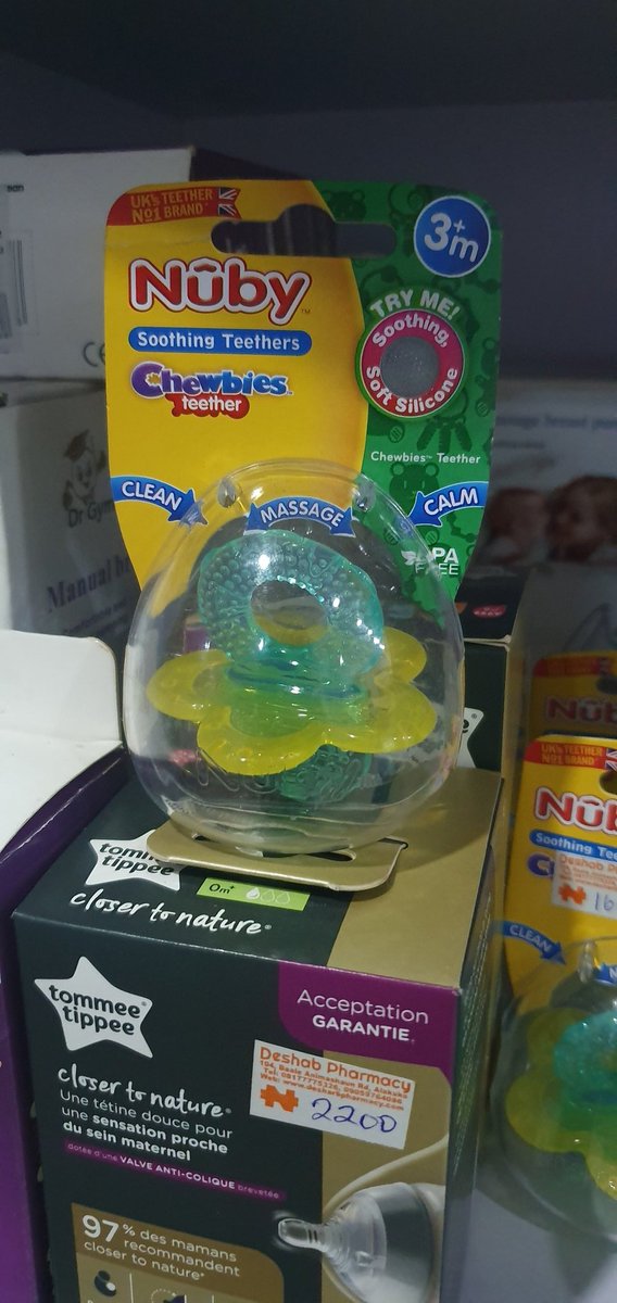 pharmbee2's tweet photo. @DeshabPharmacy teethers are available and other feeding materials.
Be sure to be hygienic with your babies feeding materials and toys ensure their  immunization schedule are up to date- check @neochildcare for wellness check up, home vaccination, virtual consultation etc. https://t.co/WUU3NzA1hV