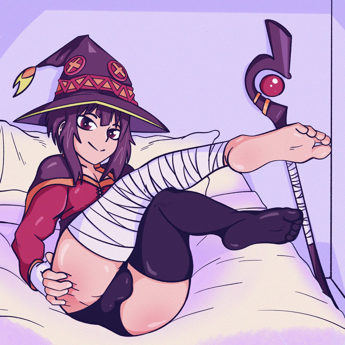 Femboy Megumin Commission 