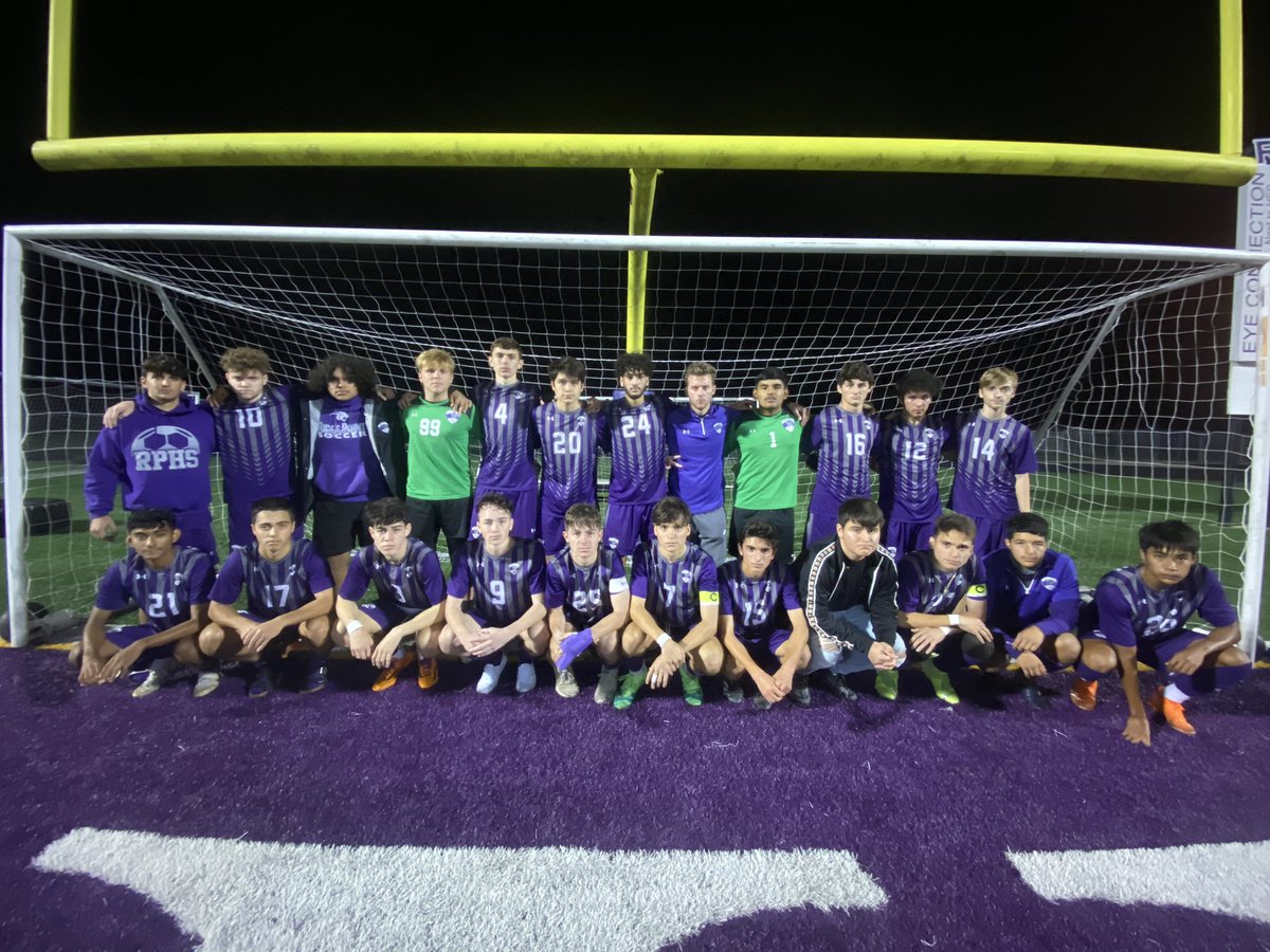 RPHS_BoysSoccer's tweet photo. Our Panthers left EVERYTHING on the field tonight!!

2 great teams went at it tonight, and @OTHSFalcsSoccer came out on top. 

To our players, fans, and families: Thanks for all your effort and support this season. It was truly one to remember!! https://t.co/w5yWCL3JBO