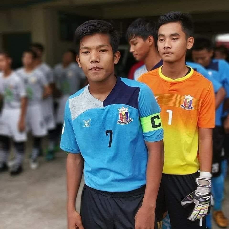 Mar27 : Chit Bo Nyein, Myanmar youth footballer, who captains Hanthawaddy U-21 FC, was killed by Myanmar military junta during Myanmar Spring Revolution.

ANTIFASCIST REVOLUTION
#AntiFascistRevolution2021
#Mar27Coup
#WhatsHappeningInMyanmar