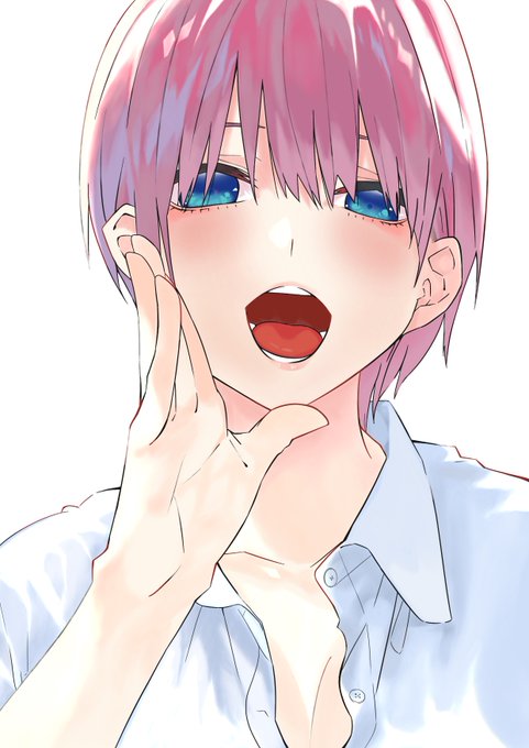 変わり果てた町eさんがTwitterに投稿した中野一花(五等分の花嫁)のイラスト。