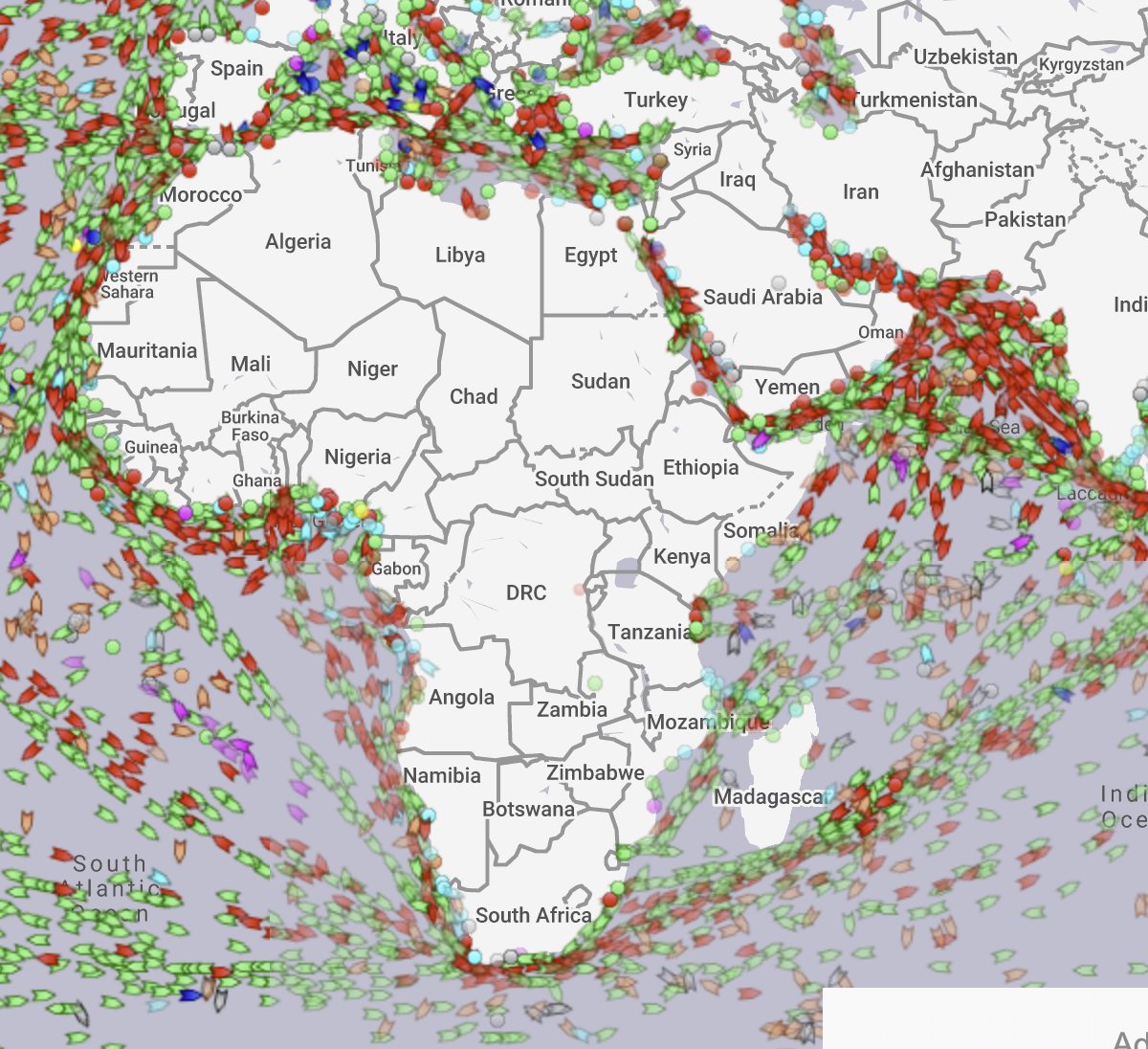 re_sieber's tweet photo. Mapping ship traffic https://t.co/UEi4Bhpv0S https://t.co/oceQv0SOj9