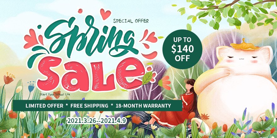 xppenusa's tweet photo. XP-PEN Spring Sale is here to alleviate some of your financial pain. Grab the opportunity to pick up fantastic discounts on our popular graphic tablets and displays!🌸🌸
🛒https://t.co/Bk3LOvyJ3i
#xppen #springsale #hugesaving https://t.co/HAV4EnqKQo