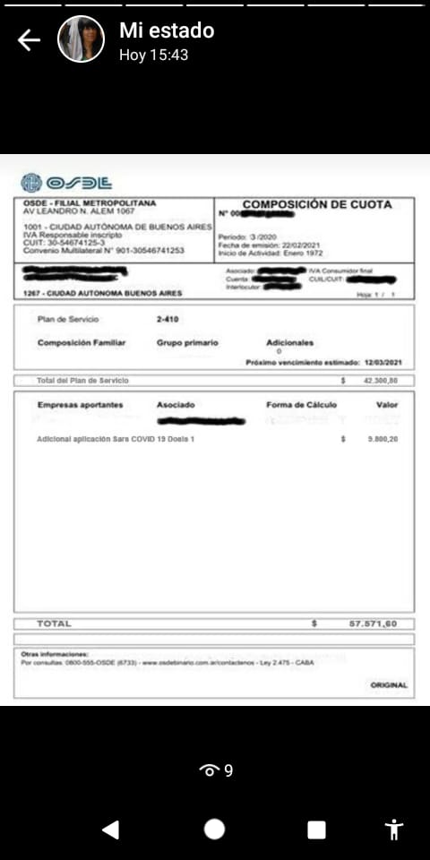 drjorgerachid's tweet photo. Foto de Jorge Rachid 
ACA ESTÁ LA PRUEBA
OSDE COBRA VACUNAR
PROVEE EL GOBIERNO NACIONAL
LARRETA PRIVATIZA
HACE NEGOCIOS
CON LAS VACUNAS DE LOS ARGENTINOS https://t.co/o6kLSnAkJB