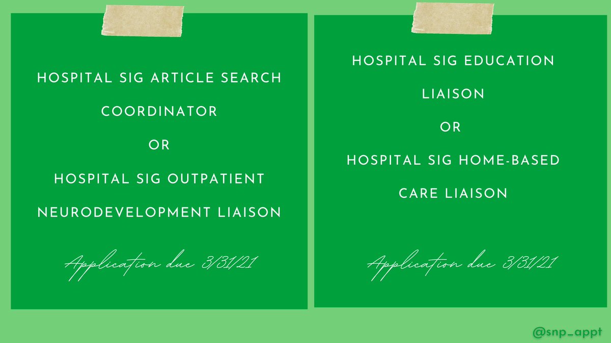 APPT Students and New Professionals tweet media