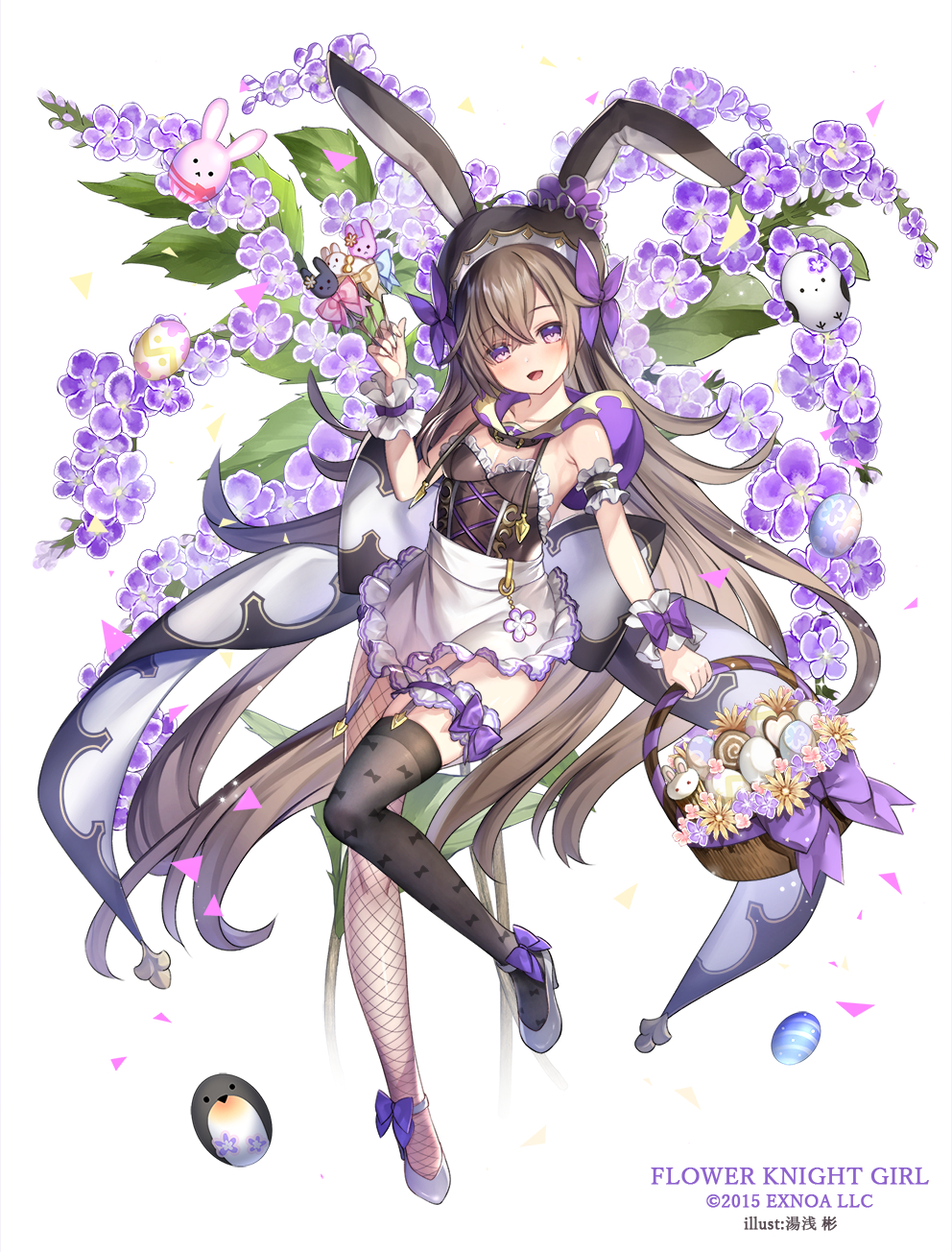 湯浅 彬 フラワーナイトガール にてデュランタ イースター 描かせていただきました 団長の皆様どうぞよろしくお願いいたします 花騎士 フラワーナイトガール T Co 6ern07cmgr Twitter