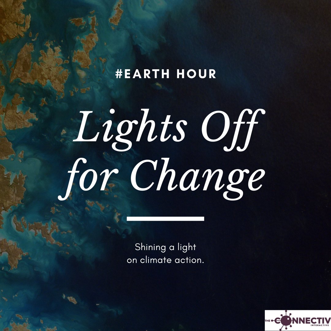 ConnectivAgency's tweet photo. Climate Change matters!! Shine a light for the climate...be a part of the #EarthHour Virtual Spotlight #EarthHour2021 #EarthHourOfficial #ClimateChangeMatters https://t.co/b8V46ChrWm