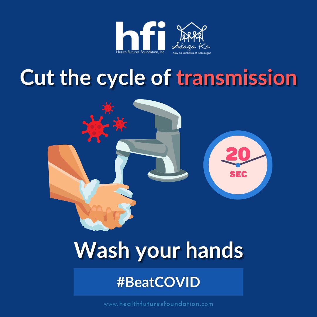 healthfutures's tweet photo. Prevent the spread of COVID-19! Wash your hands frequently for 20 seconds.

#COVIDSurge #Properhandwashing #BeatCOVID #hfi #healthfutures #ALAGAKA https://t.co/M07M6MYoRx