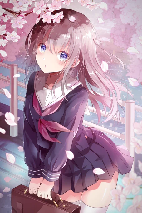 #さくらの日
またこの子の絵描きたいですね〜 