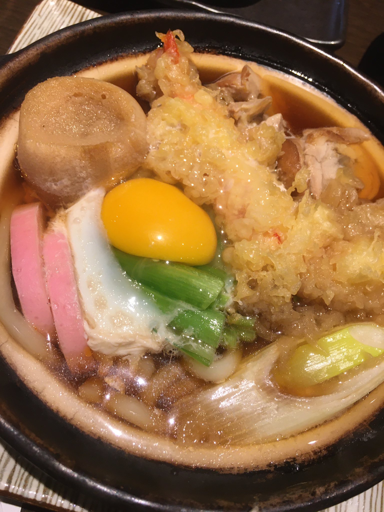 大海老天と鷄チャーシュー入り Twitter Search Twitter